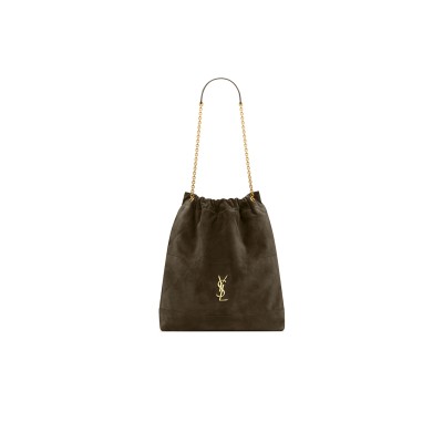 YSL JAMIE LARGE POCHON IN SUEDE 8283501U8P73212 (41*34*5cm)